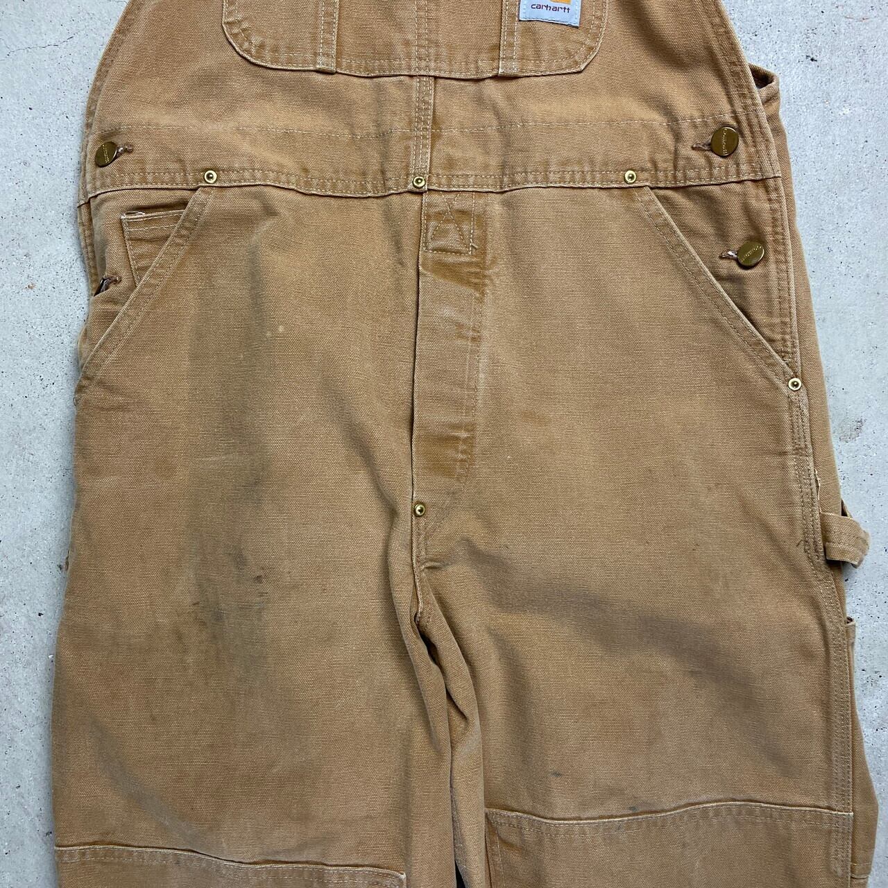 90年代 USA製 Carhartt カーハート ダック地 オーバーオール