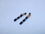 黒色のイヤリング(ビンテージ) black color vintage earrings