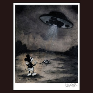 Minnie's Abduction fine art print by Frank Forte