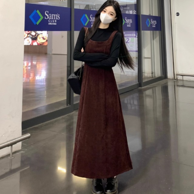 【送料無料】 ロングワンピ 2色 マキシ 長袖 ハイネック Aライン フレア プルオーバー 厚手生地 フォーマル エレガント 可愛い 大人可愛い きれいめ シンプル カジュアル シック コンサバ 華やか 大人 上品 おしゃれ お洒落 レトロ 主役級 こなれ感 高見え 高級感 無地 冬 レディース 女性用 ママ 30代 40代 デート お出かけ 女子会 お呼ばれ 休日 お茶会 授業参観 着回し 普段使い ファッション コーデ スタイル 楽ちん 体型カバー プチプラ 垢抜け グレー レッド モノトーン