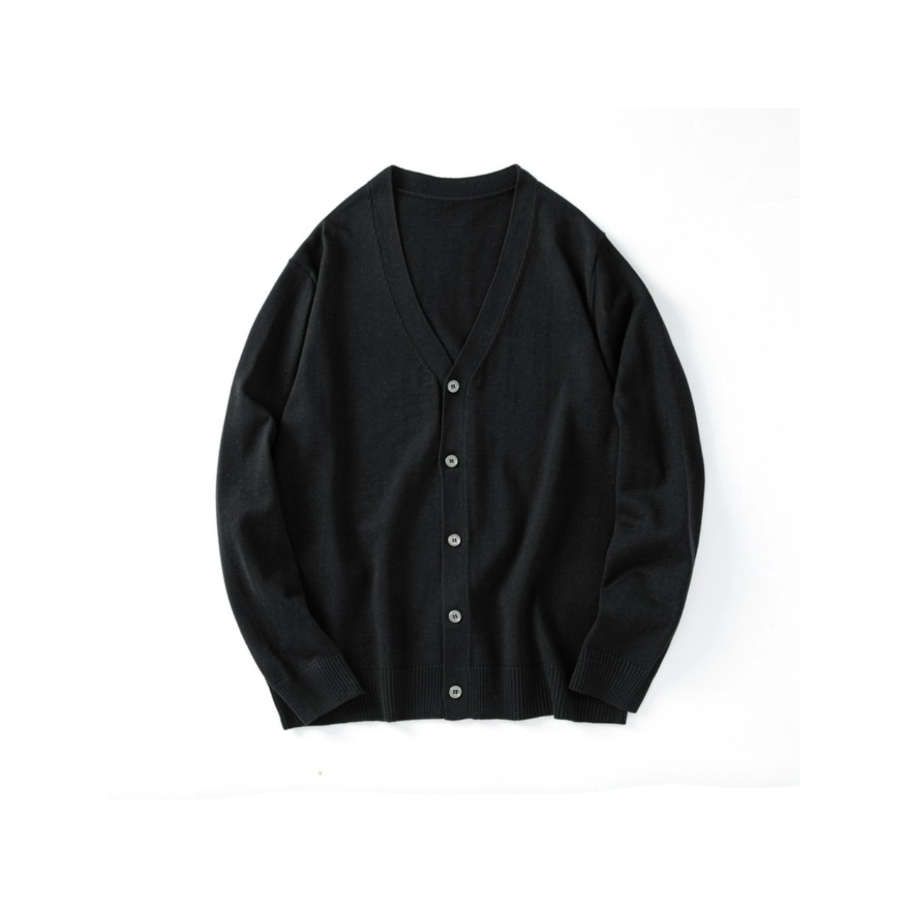 V-Neck Relaxed Cardigan TB2554・画像3