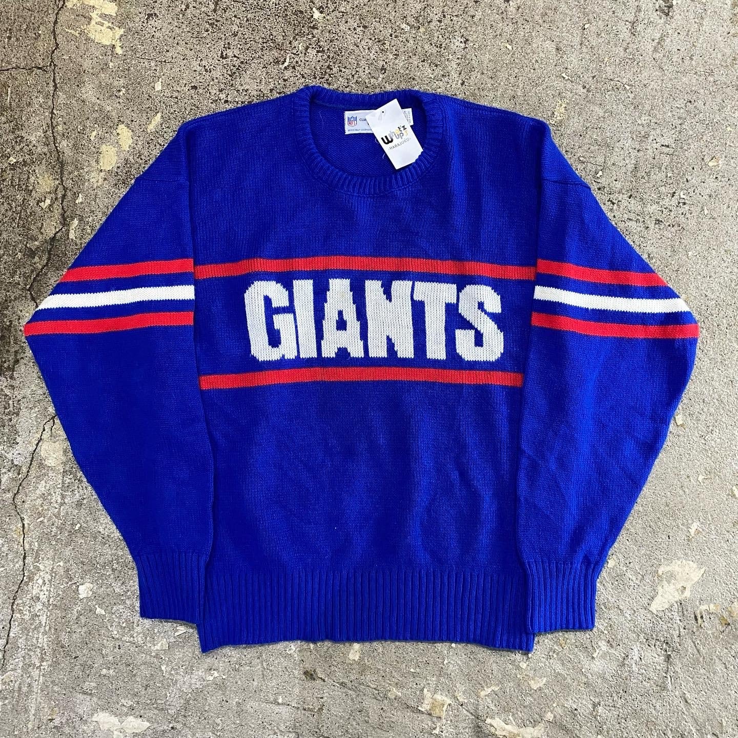 80s CLIFF ENGLE LTD. NFL "GIANTS" sweater【仙台店】