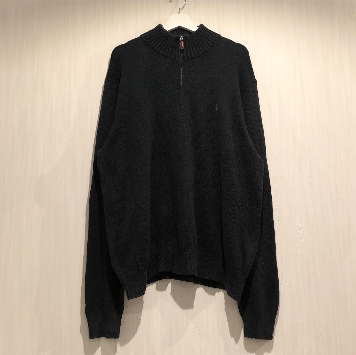 90s POLO Ralph Lauren half zip drivers knit【高円寺店】 | What