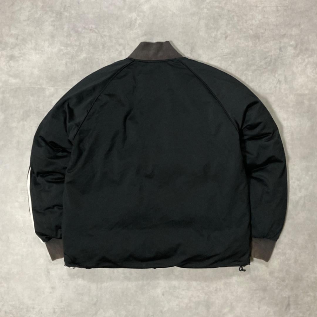 adidas アディダス MA-1 中綿 ジャケット ブルゾン ライン 黒 白 | fuufu