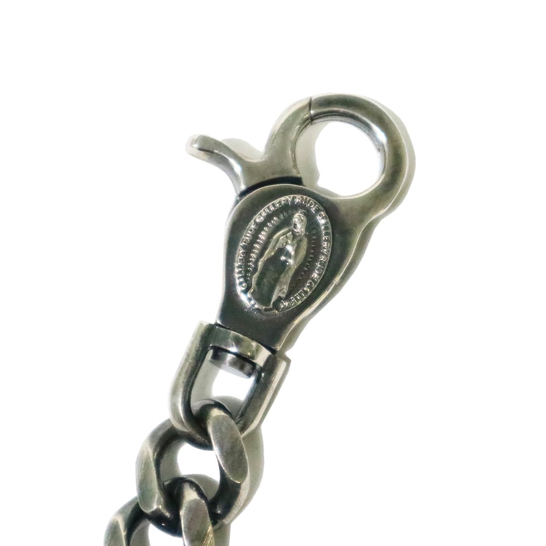 RUDE GALLERY : CLASSIC WALLET CHAIN MARIA CLIP BRASS SILVER