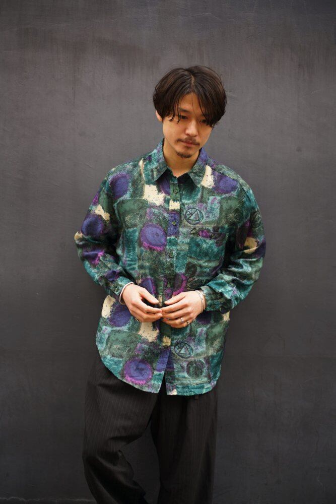 express silk shirt