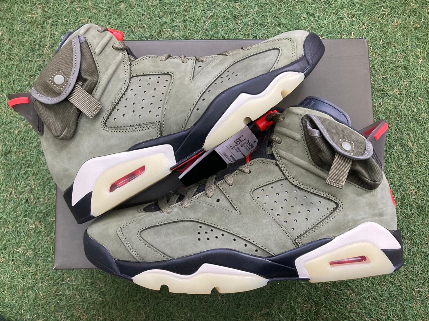 NIKE × TRAVIS SCOTT AIR JORDAN 6 RETRO SP 28㎝ CN1084-200 30079 