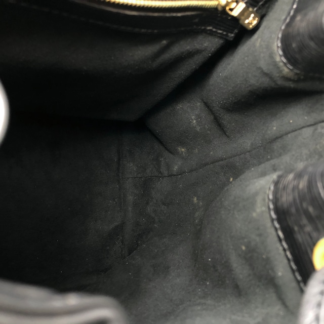 LOUIS VUITTON ルイヴィトン エピ ショルダーバッグ ブラック レザー ノエ 巾着 vintage ヴィンテージ オールド jpzhvn
