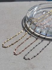 【SET】Petal necklace 35cm × bracelet