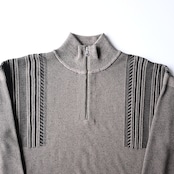 YASHIKI / Fuyushigure Half Zip Knit
