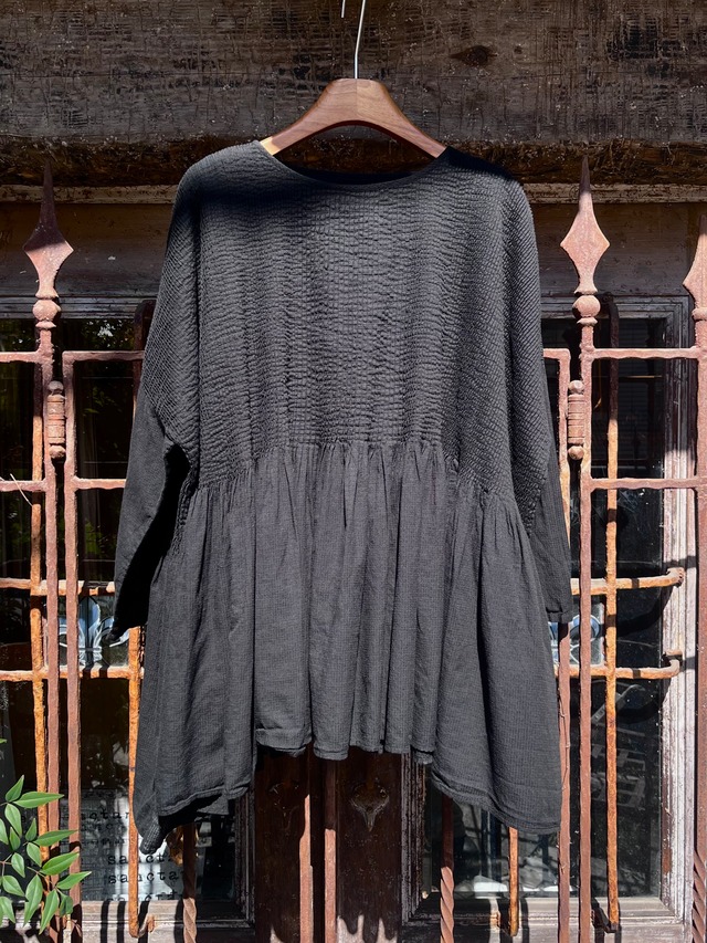 MAISON DE SOIL | MINI PINTUCK PULLOVER