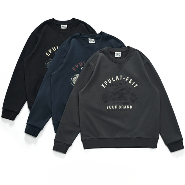 Native American-Inspired Print Long-Sleeve Crewneck Sweatshirt(GV602)