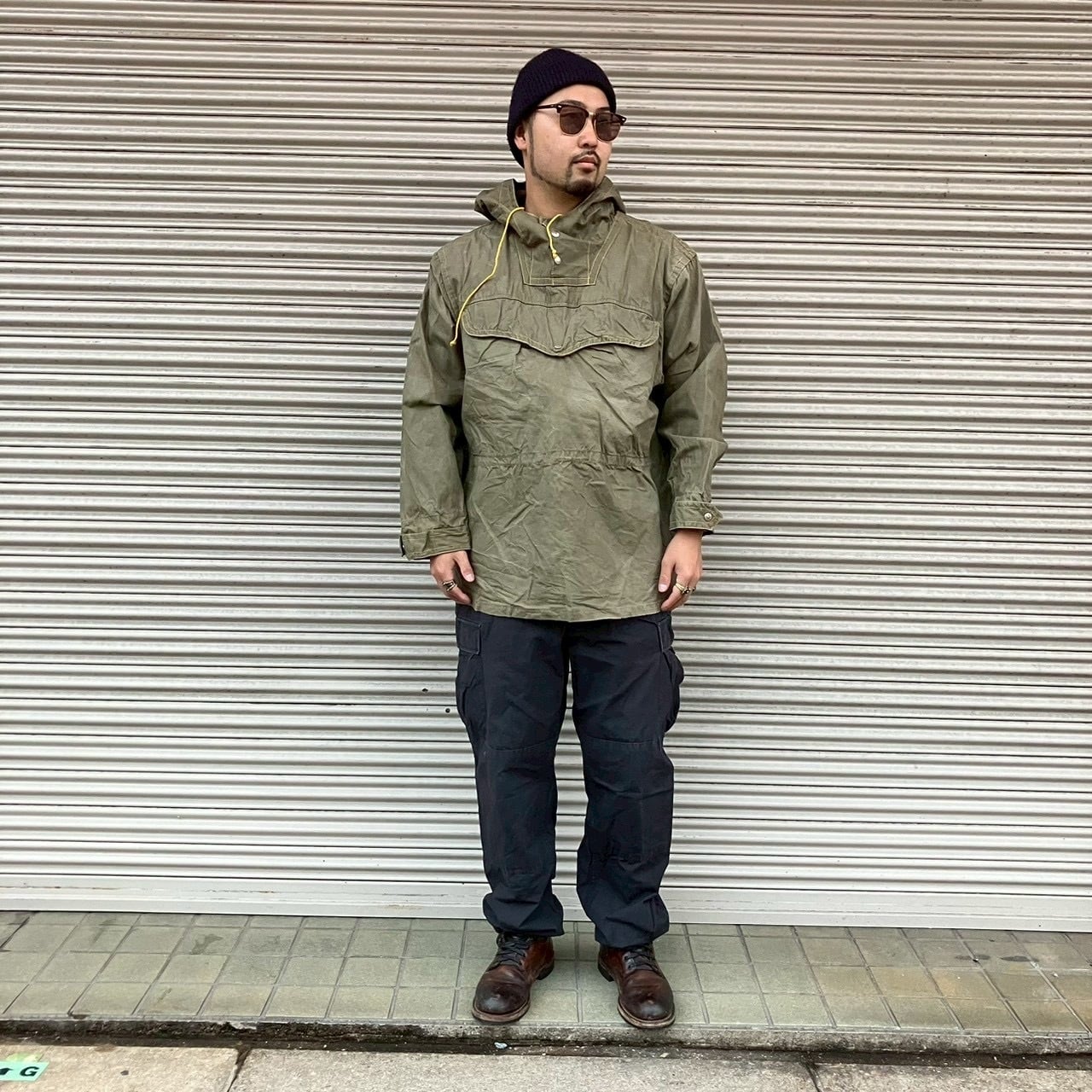 60s ブルガリア軍 実物 ヴィンテージ アノラック プルオーバー