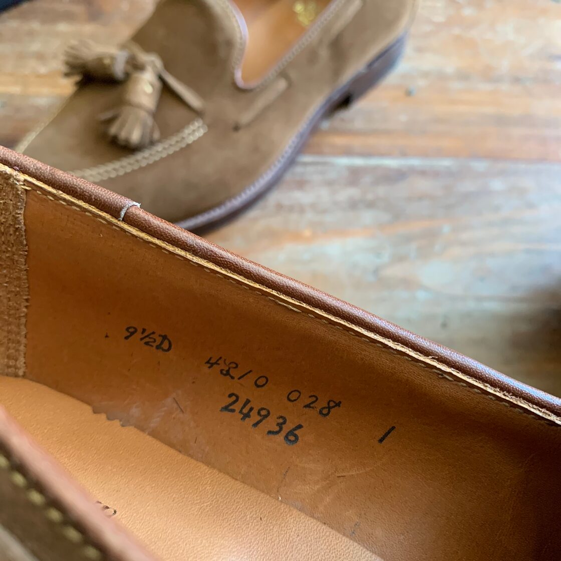 Brooks Brothers x Alden” Tassel Loafer /9.5D/ Snuff Suede | Pay ID