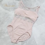 バレエ 衣装 Chacott チャコット 永久メイ レオタード レッスンウェア ピンク系 ピンク レース 明るい かわいい レッスン 練習 ダンス インナー コラボ 日本製 体操
