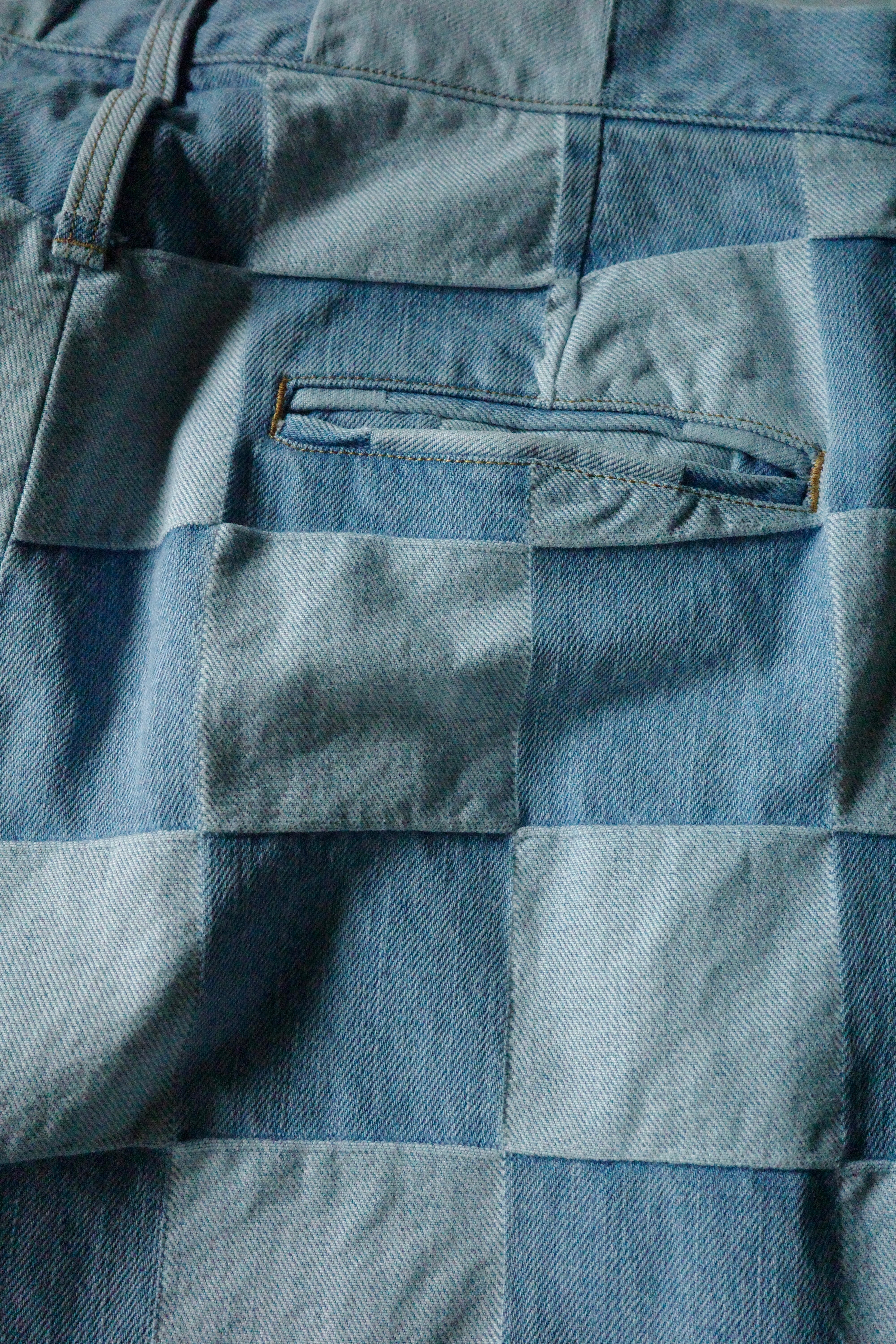 RANDY 【STUFFED -Check Denim-】 | lloomm