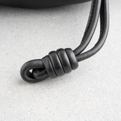 ロエベ フラメンコ パース ミディアム メローナパラム ブラック レザー ショルダーバッグ