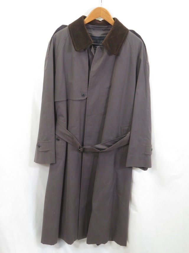 Burberrys コーデュロイ襟 トレンチコート ライナー付き size175/オールド バーバリー 0803