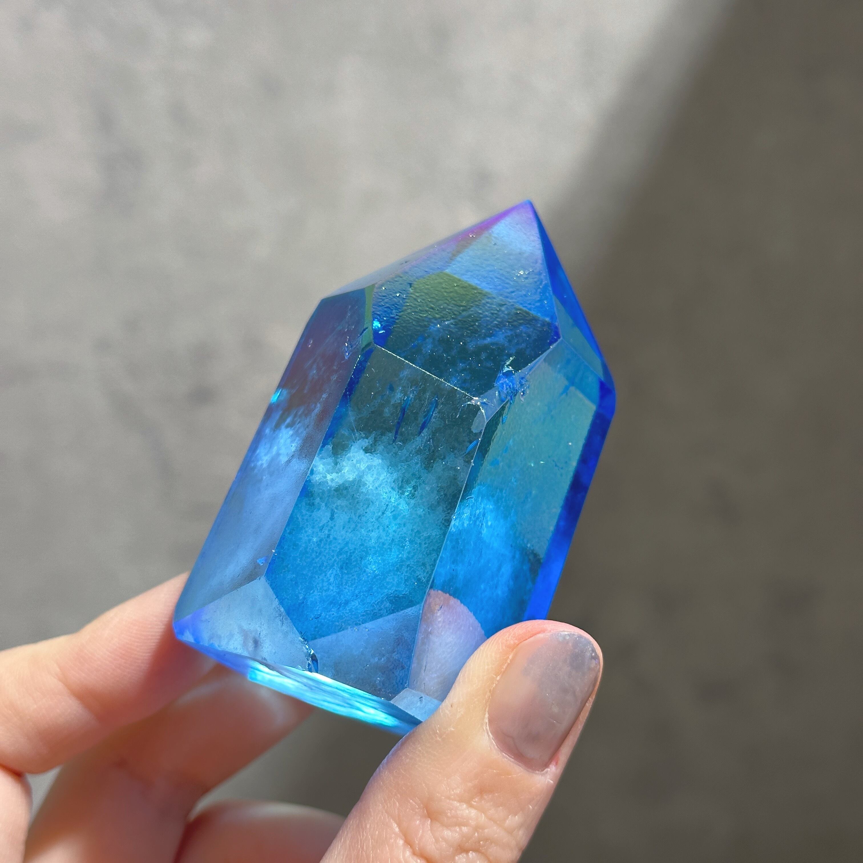 ブルーオーラクォーツ タワー02✧ Blue Aura Quartz ✧天然石 ブルーオーラクォーツ タワー02✧ Blue Aura Quartz ✧天然石
