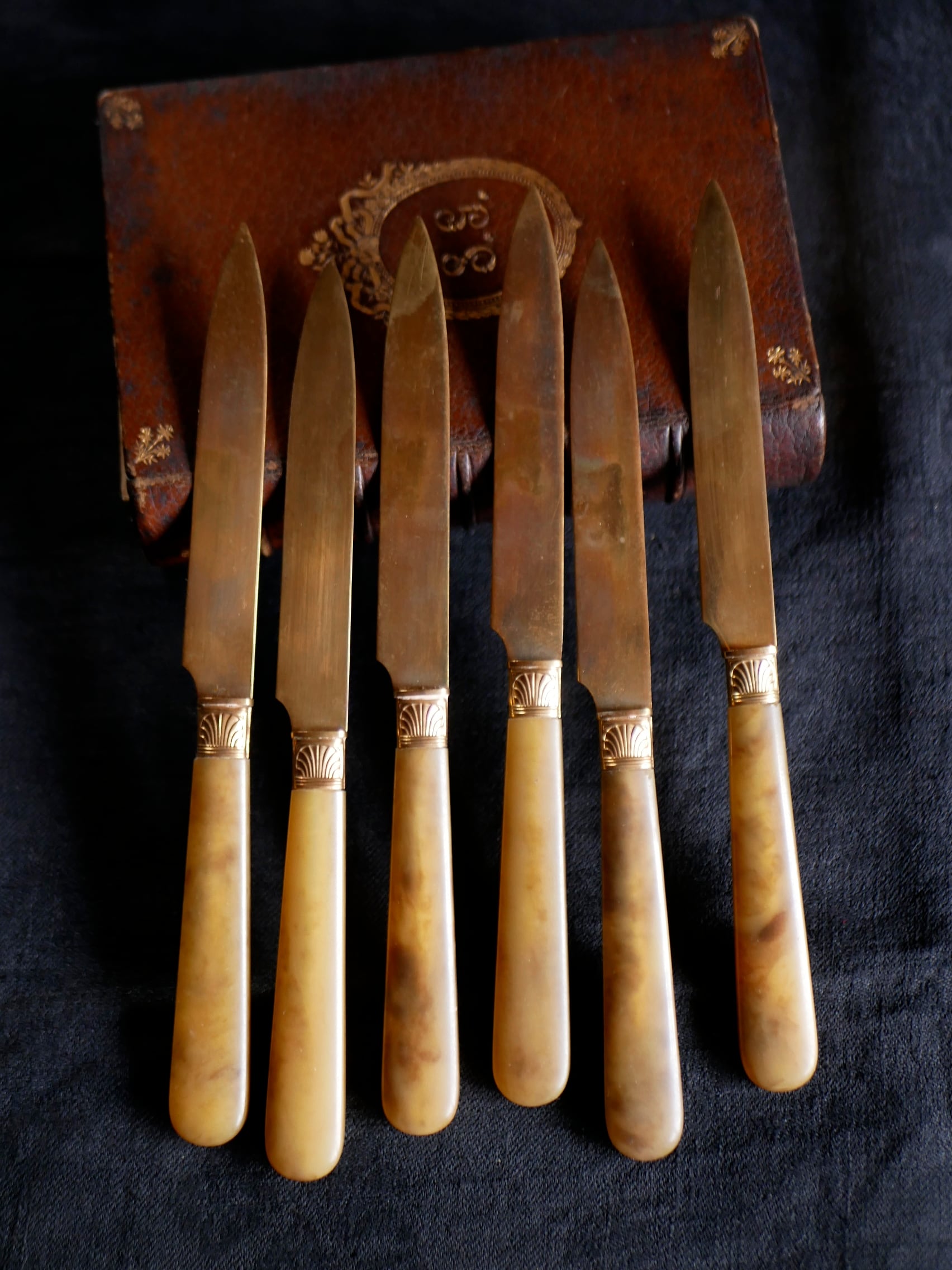 フランスアンティーク　デザートナイフ 真鍮デザートナイフ フランスアンティーク | OGISHIMA COFFEE