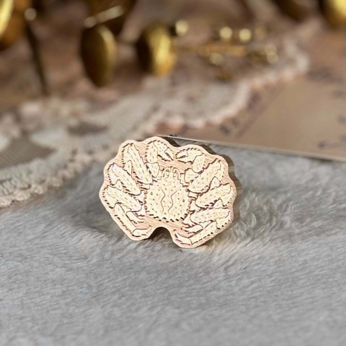 【縦23㎜×横30㎜】ダイカット カニ #SWH-538