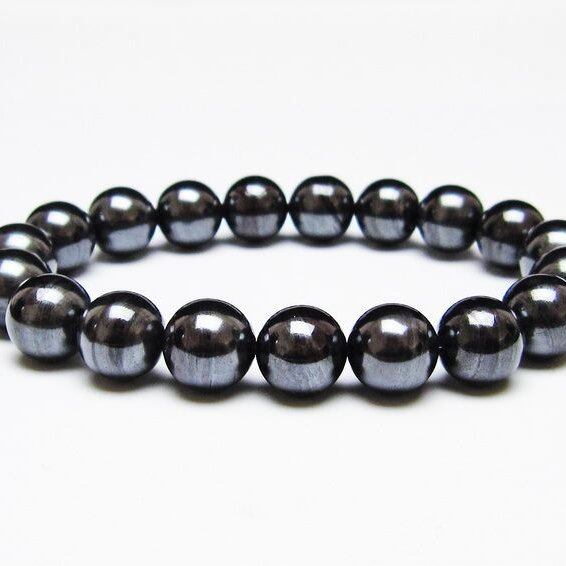 スギライト ブレスレット 11mm ブラックスギライト ブレスレット ブレス 一点物 メール便可 [M便 1/10] 111-47226