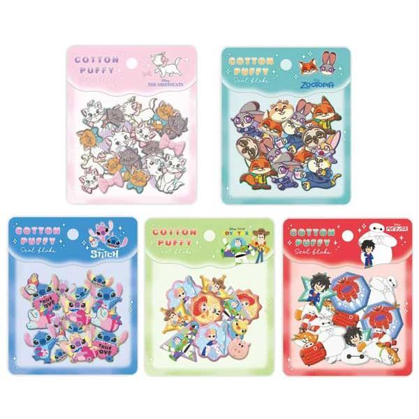 コットンパフィーシールフレーク/ディズニー | 雑貨屋まめごはん
