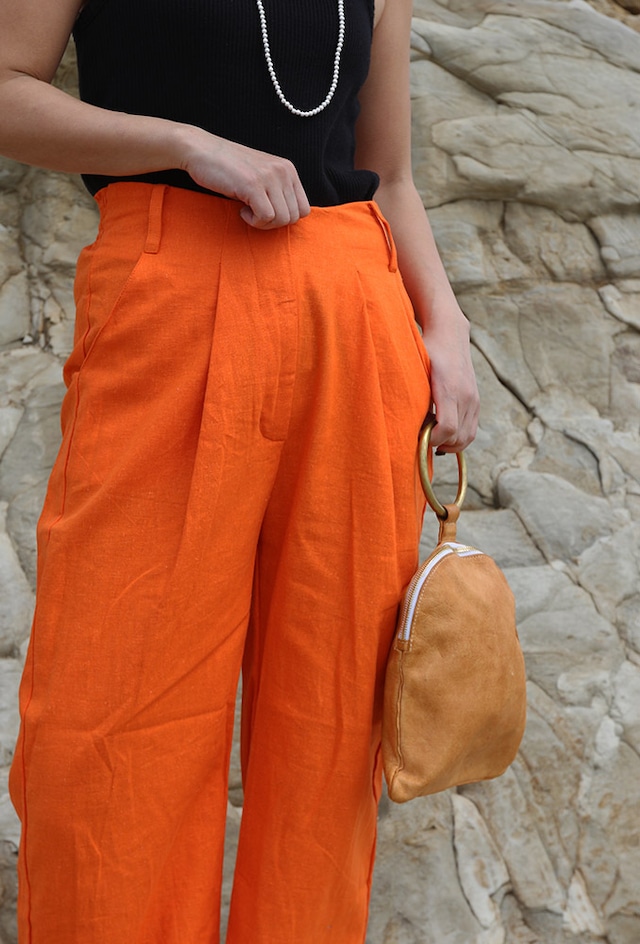 LINEN PANTS　(4S64005E)