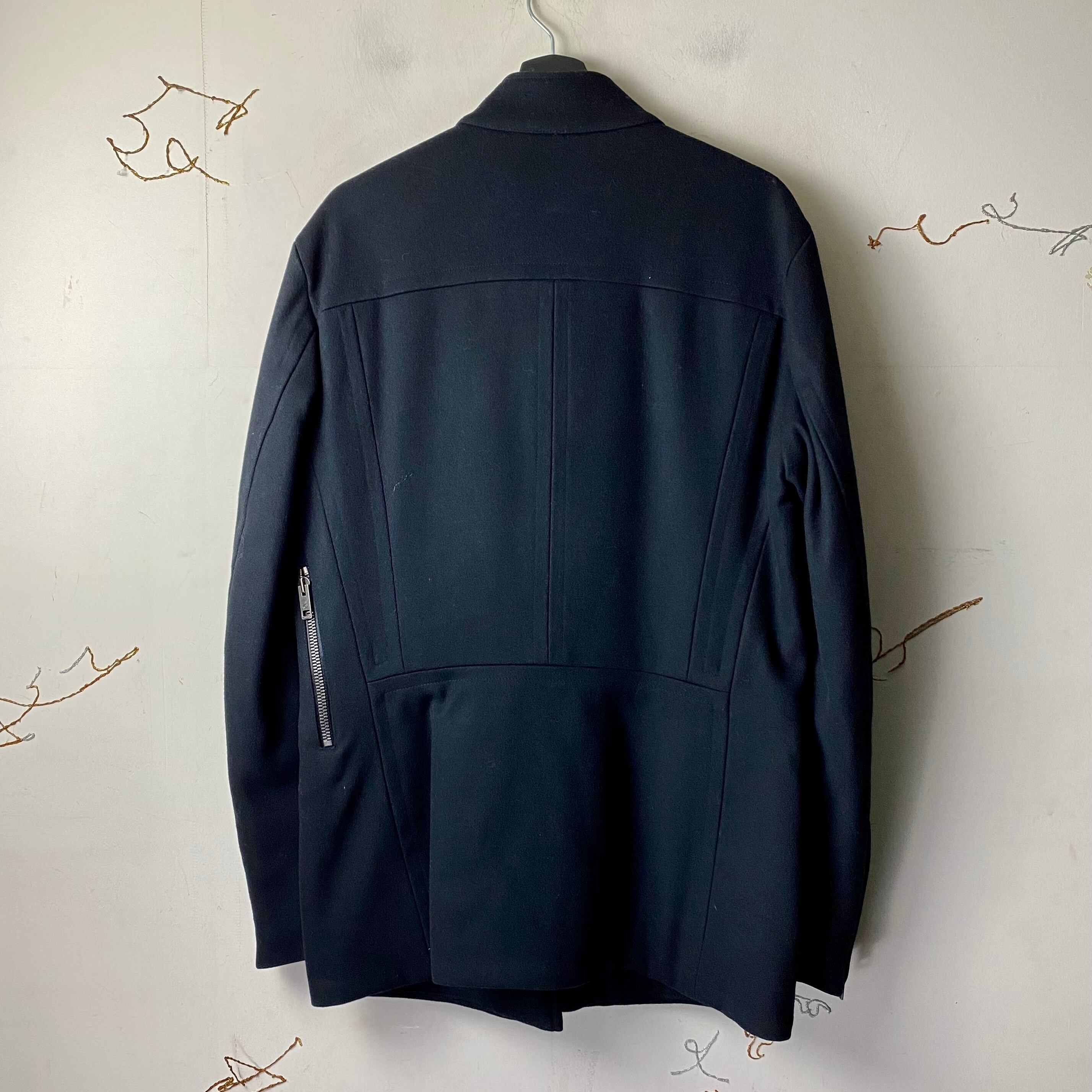 GUCCI by Tom Ford stand collar wool jacket | NOIR ONLINE