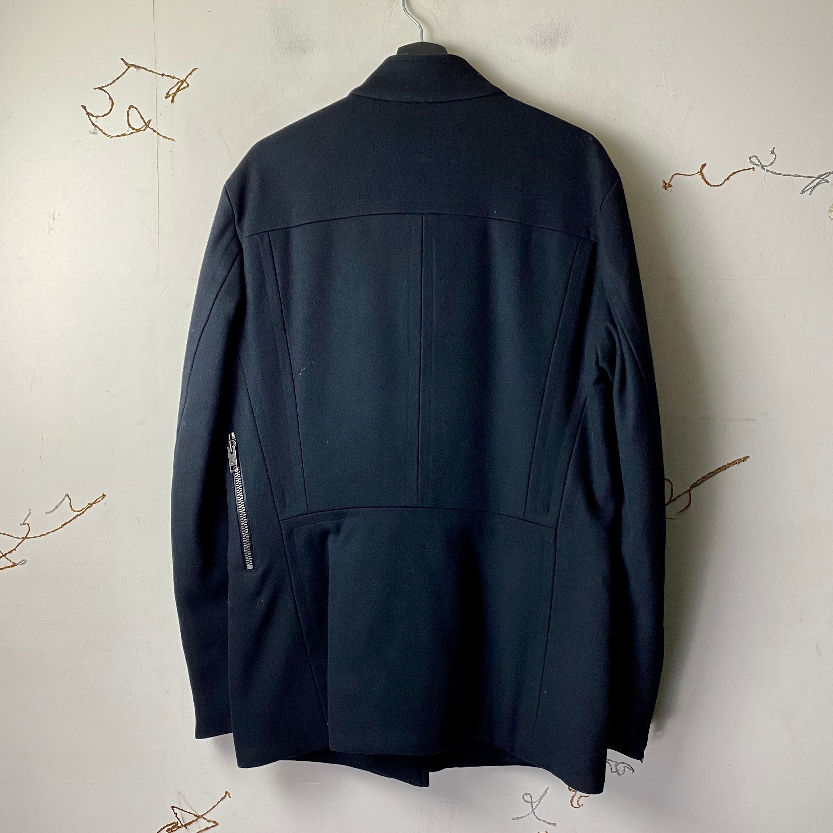 GUCCI by Tom Ford stand collar wool jacket | NOIR ONLINE