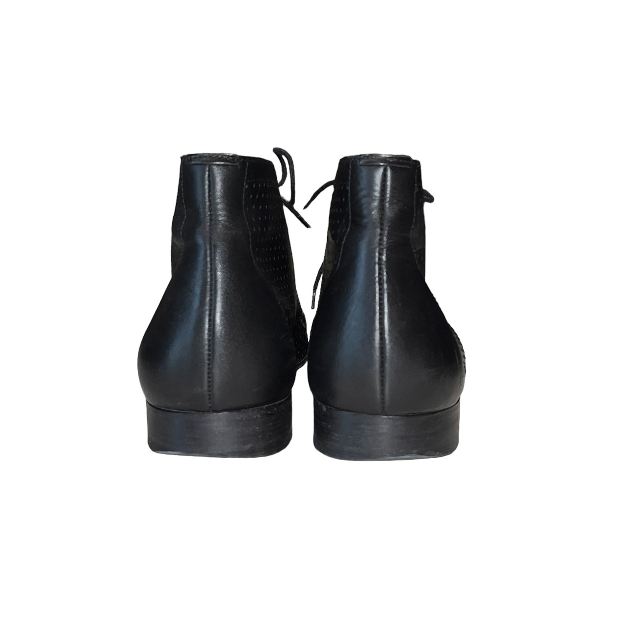 DIOR HOMME punching leather boots