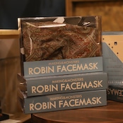 ROBIN FACEMASK /ペイズリー ブラウン