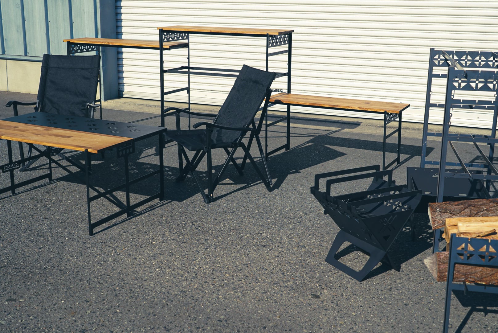 873テーブル】組立式アイアンローテーブル | camp873 web store