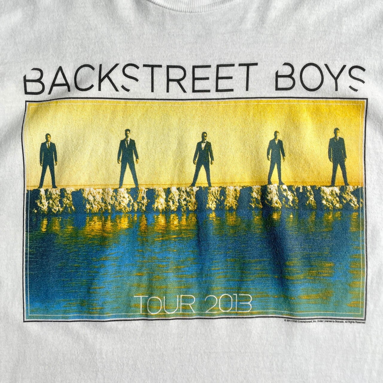 00年代 Backstreet boys バックストリートボーイズ バンドTシャツ 2013 