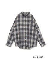 アメリカンチェックシャツ (NATURAL)　CQ-49029