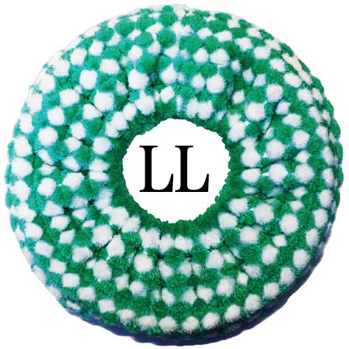 エステバスボール【LLサイズ専用】ふわリング（グリーン×ホワイト）　 [LL size] fluffy ring  [green×white color]