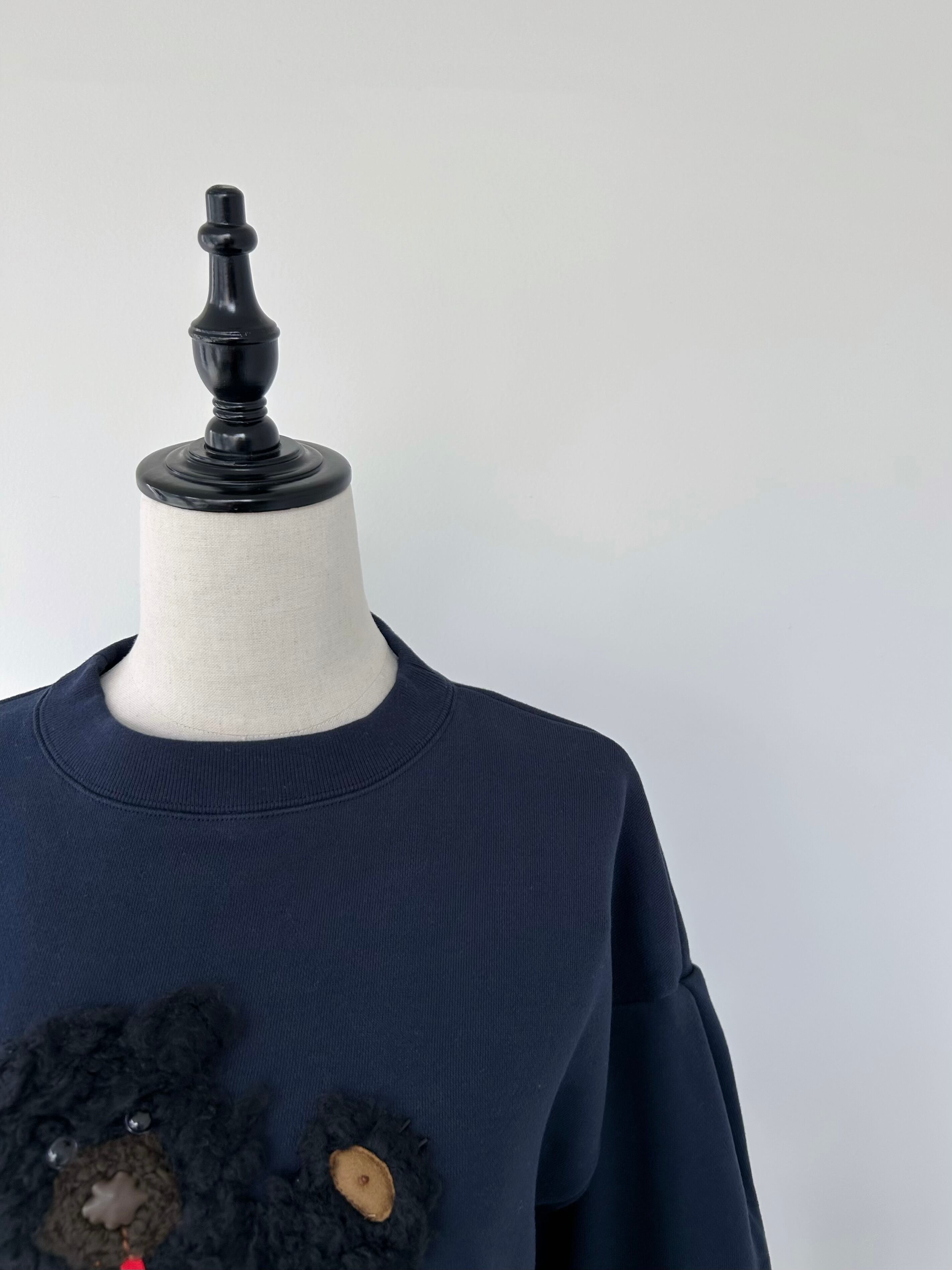 MUVEIL クマ裏毛プルオーバー | KOKO