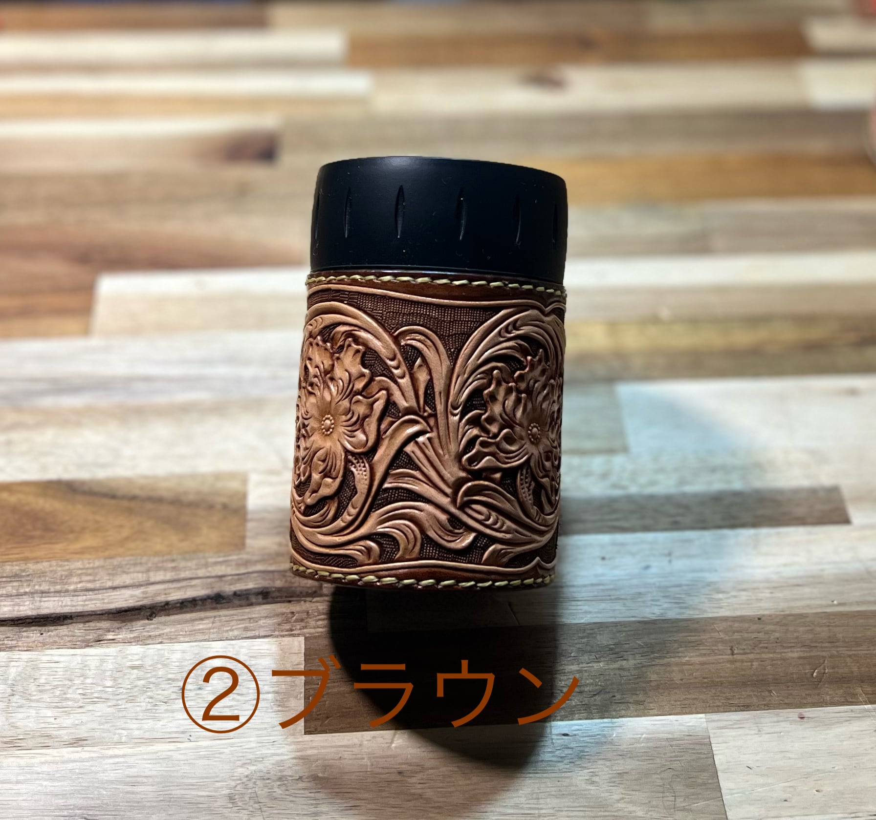 THERMOS (サーモス) 350ml保冷缶ホルダー用レザーカバー | GLOAMCRAFT