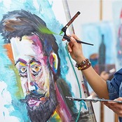 DFsucces エアブラシホース 1.8M ナイロン編組 ジョイント付き 標準 1/8インチ 1/4インチサイズのフィッティング付き 接続用ホース エアブラシ エアコンプレッサー接続用 （ブルー*1.8m）