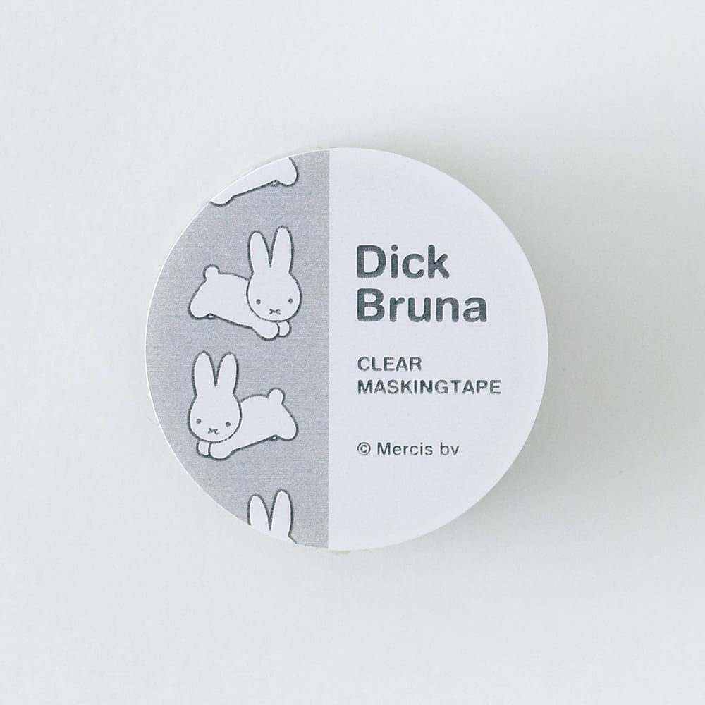 ミッフィー×グリーンフラッシュ rabbit 20mmクリアマスキングテープ CA14