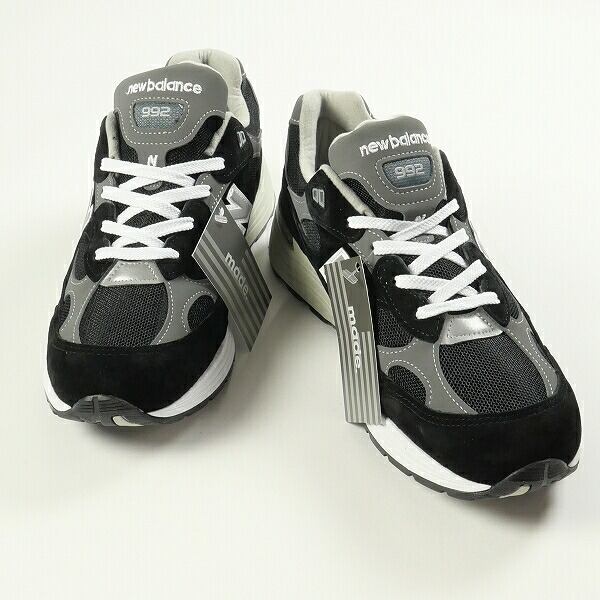 New Balance M992EB ブラック/グレー 27cm New Balance M992EB ブラック グレー 27cm