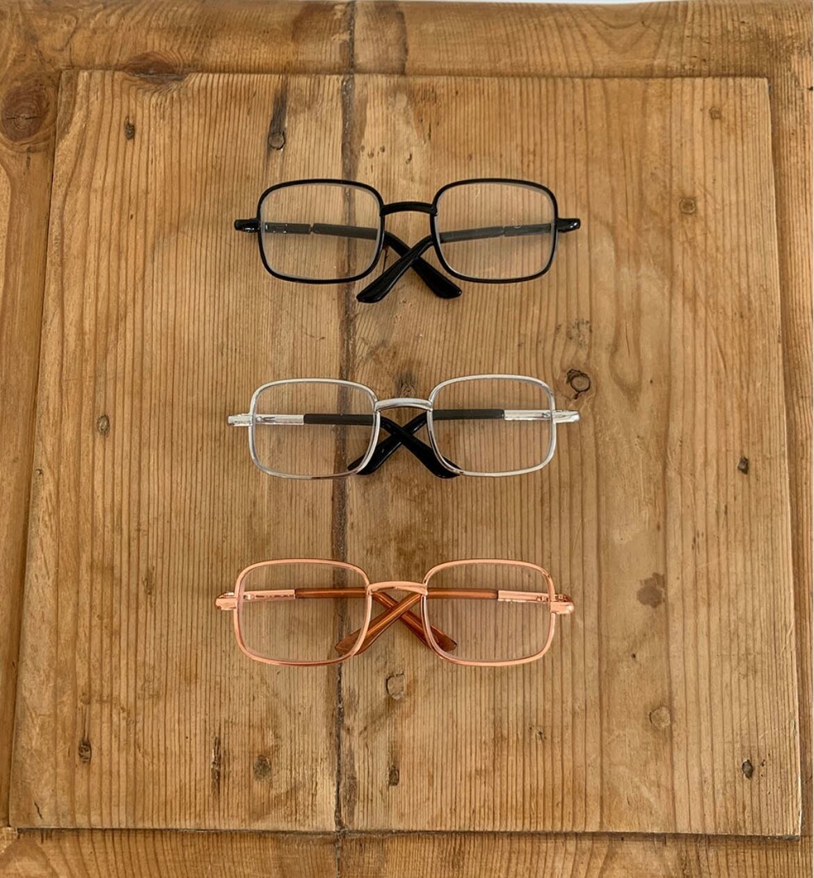 【seenii】90s vintage glasses (3 colors)