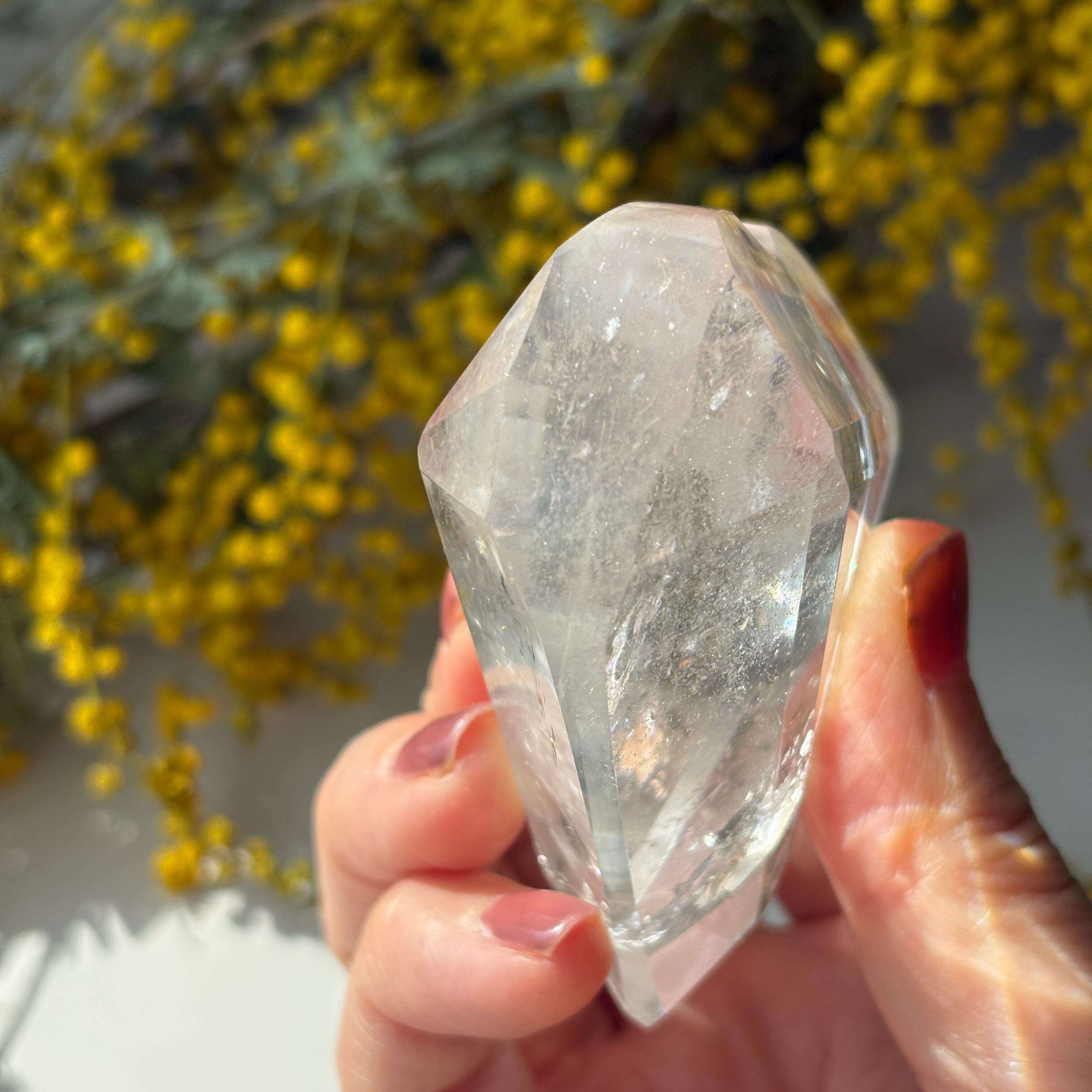 トカンティンス州産 レムリアンシードクリスタル 水晶 ハート ⑤