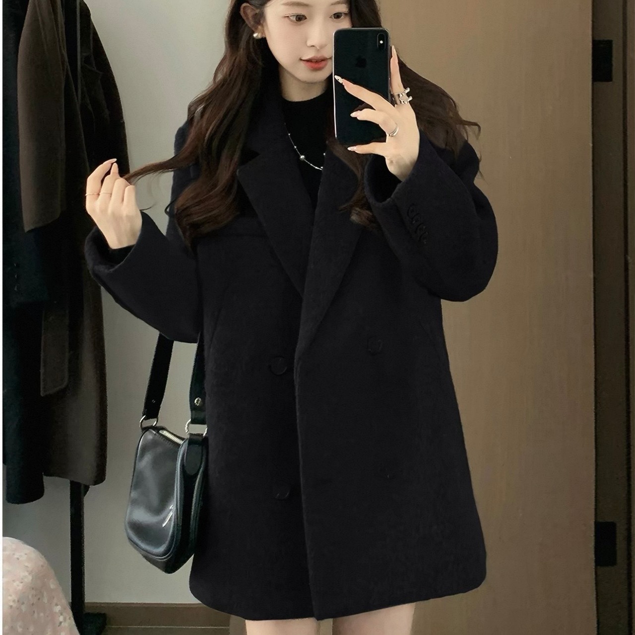Cropped Wool Jacket