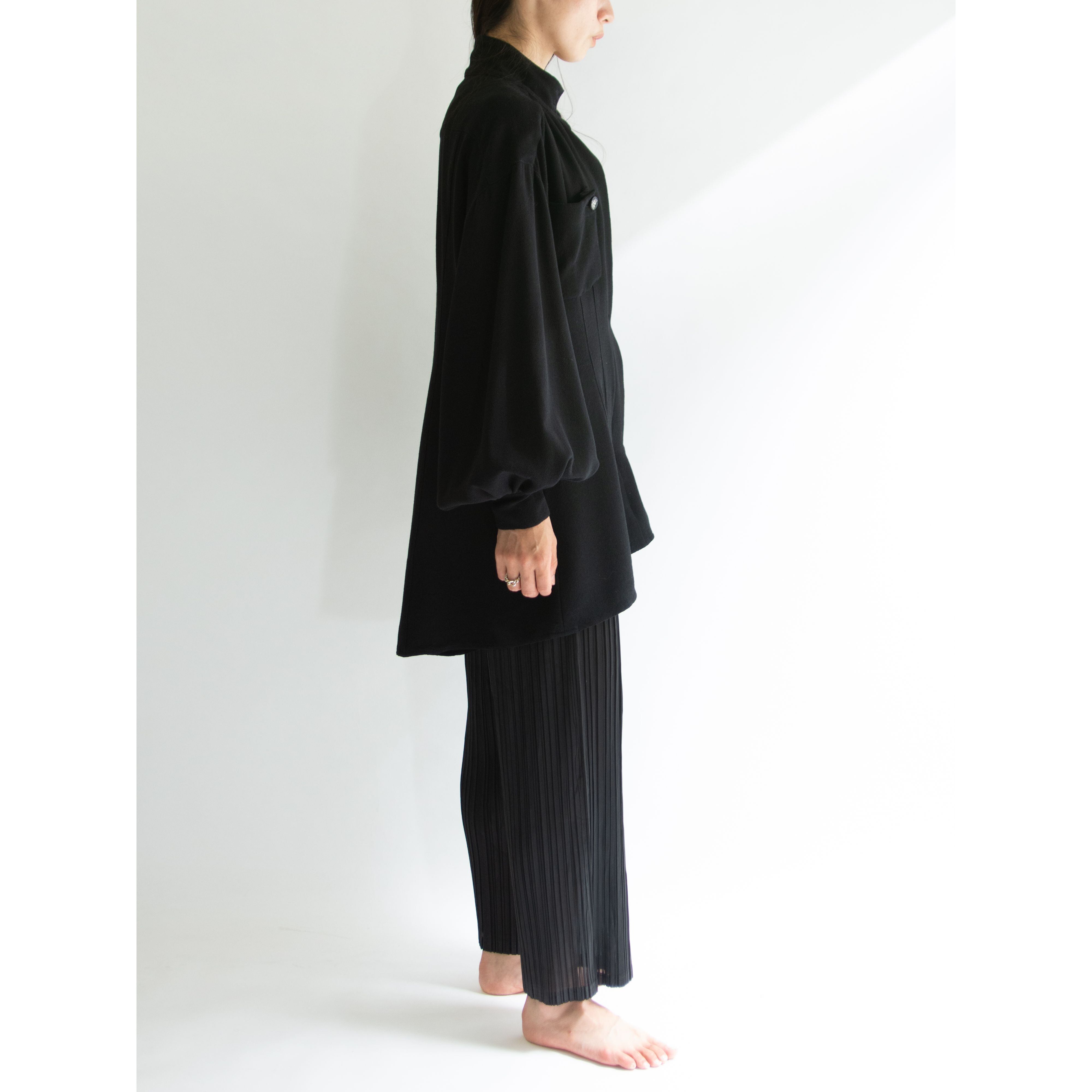 【FENDI】Made in Italy 100% Wool Pullover Blouse Jacket（フェンディ イタリア製 プルオーバーウール ブラウス ジャケット）