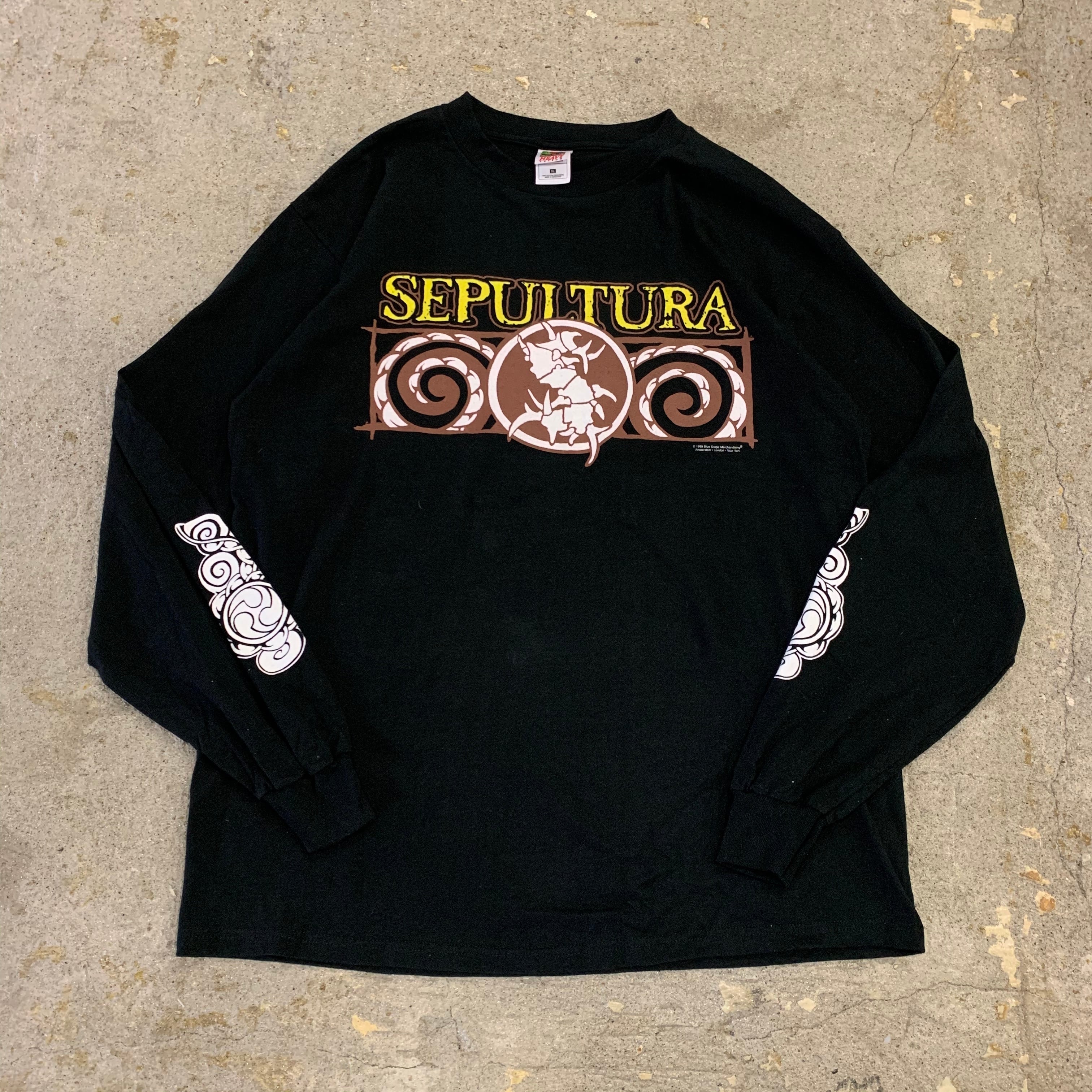 激レア90'S SEPULTURA Tシャツ　ヴィンテージ　サイズL