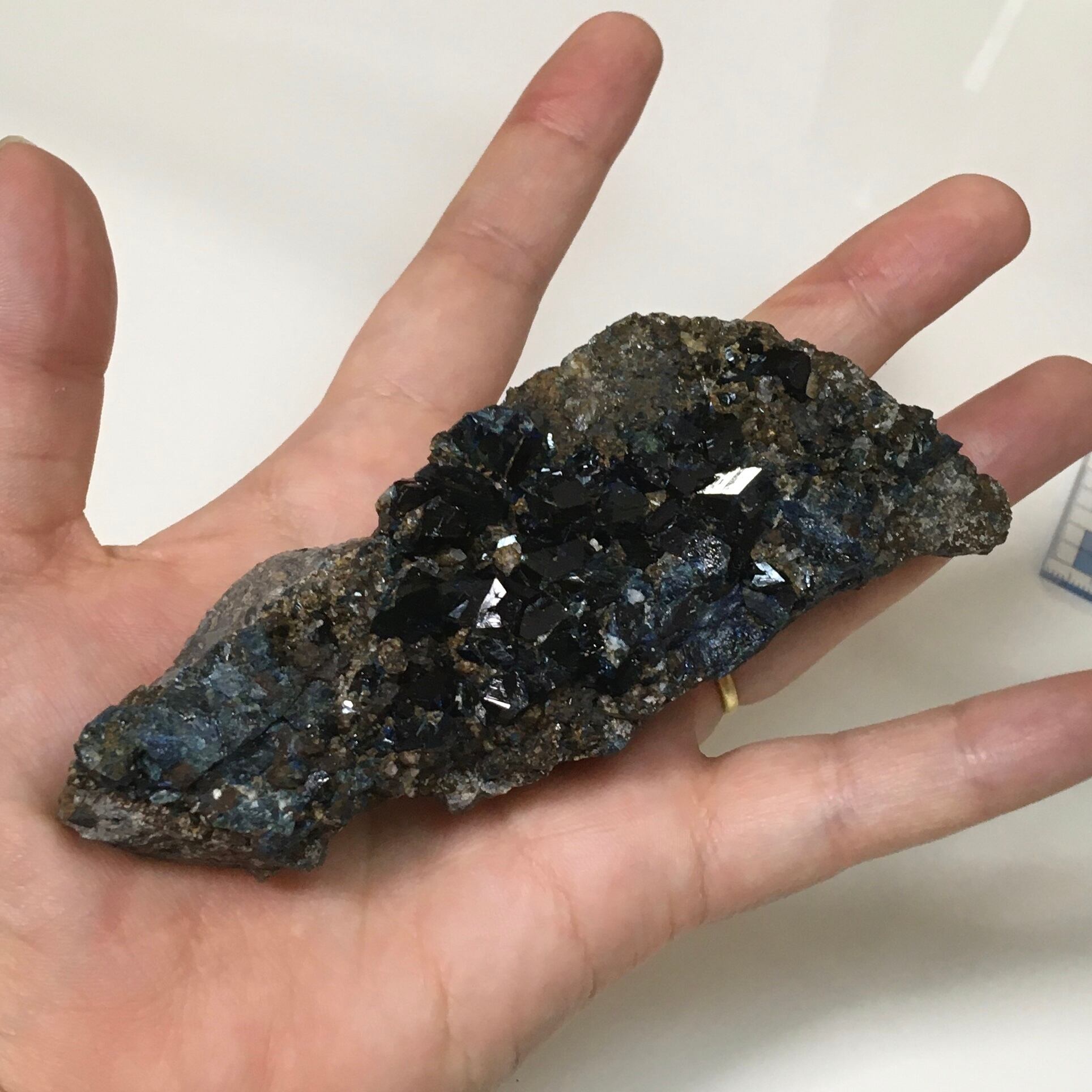 天藍石 ラズライト 特大サイズ カナダ産 Stella鉱物館