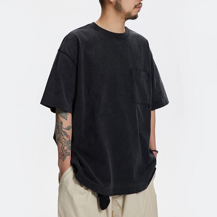 ★RETRO LOOSE WASHED T-SHIRT　　　A0471