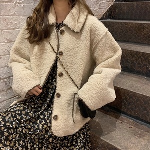 【MumuIns 】 新作可愛いストリートウールラムコート　A0430