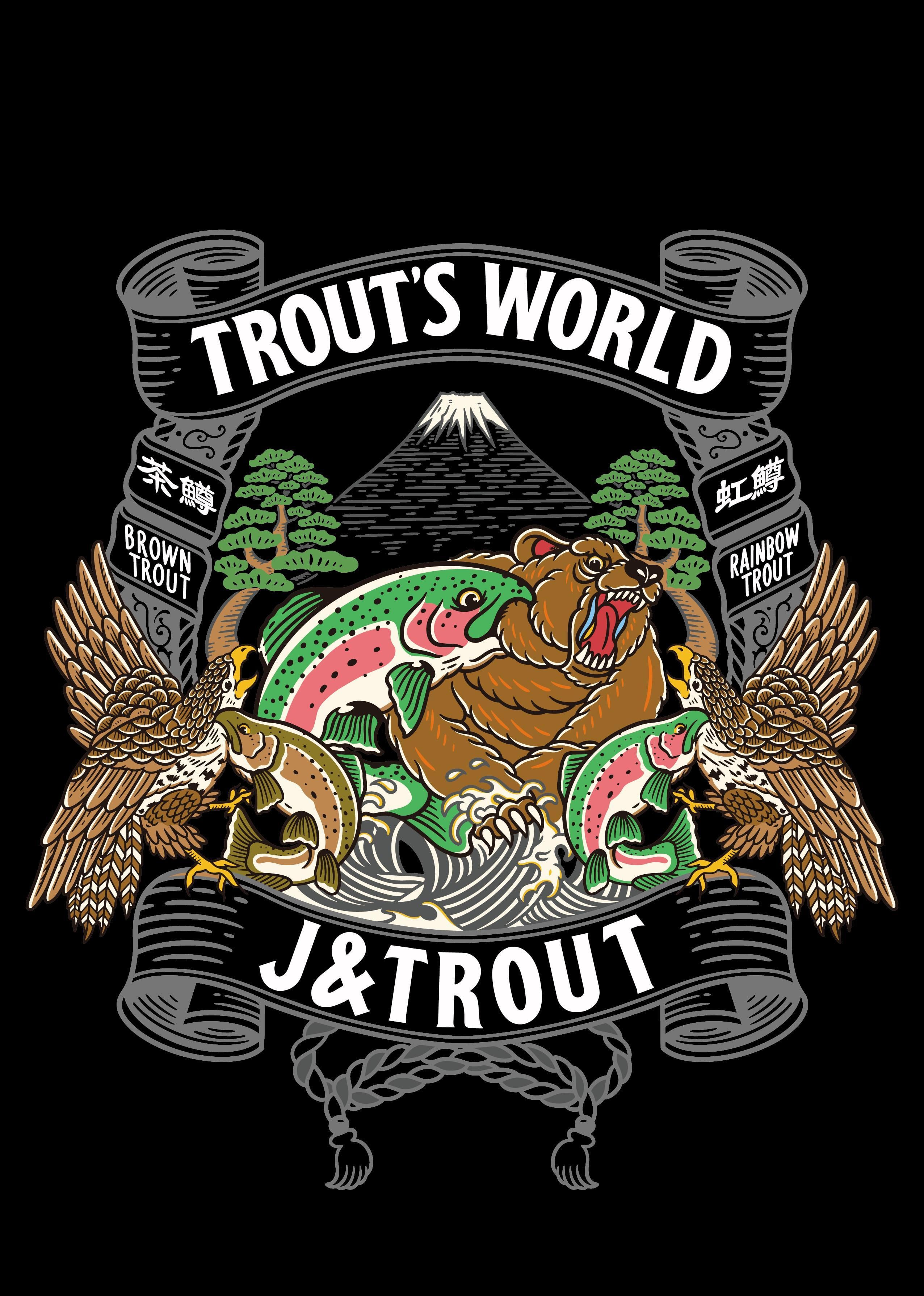 J&TROUT マリアTシャツ ミックスグレー マリアTシャツ（ミックスグレー) | J&TROUT